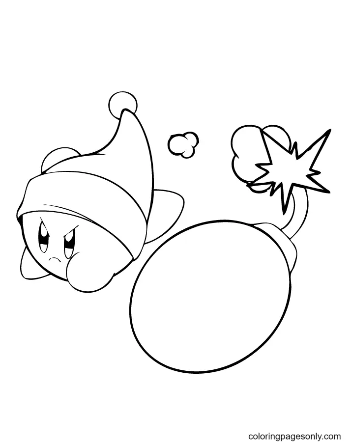 Kirby Ausmalbilder 44
