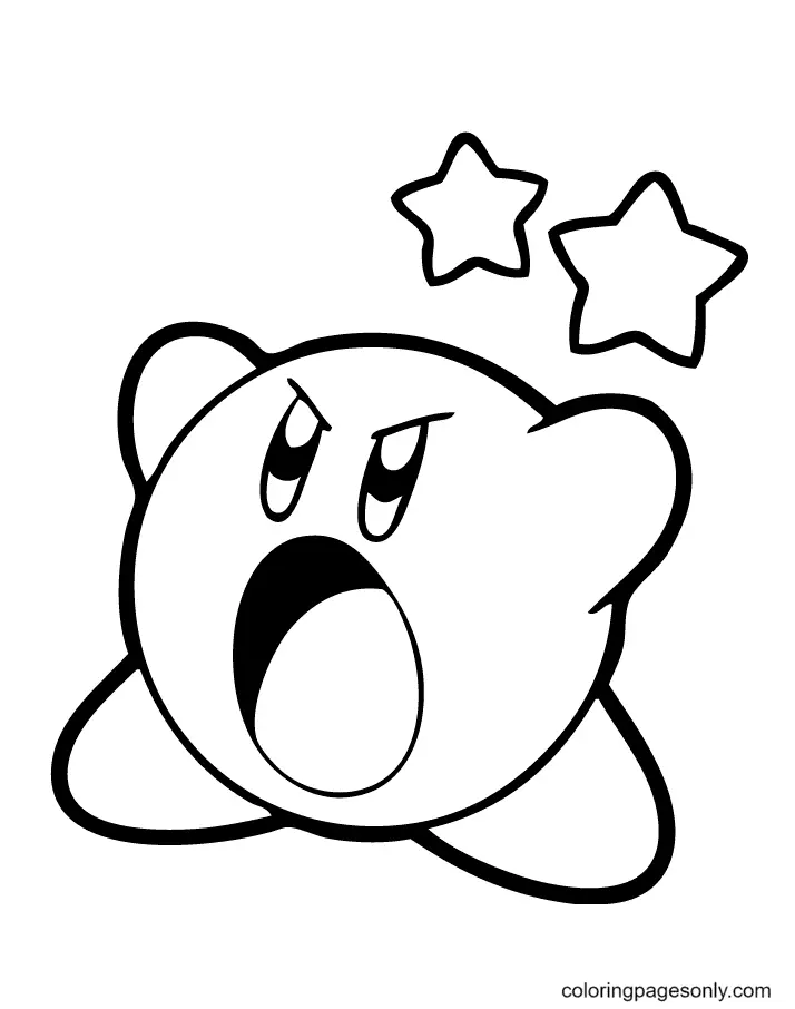 Kirby Ausmalbilder 5