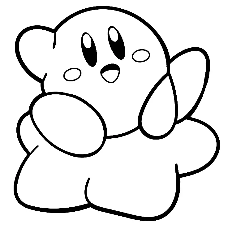 Kirby Ausmalbilder 55