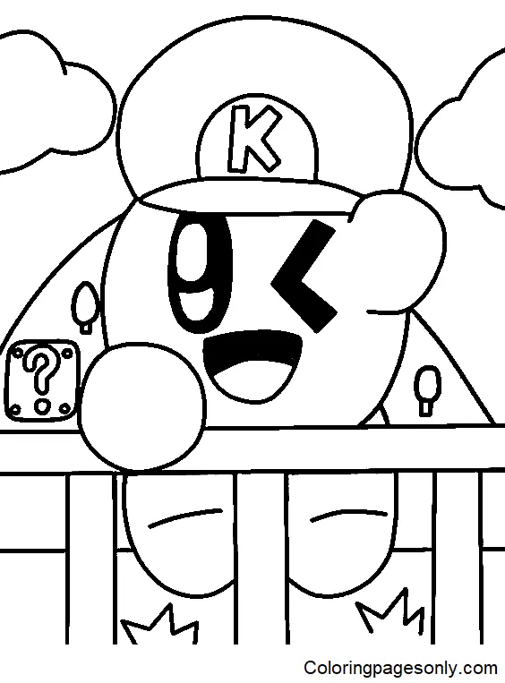 Kirby Ausmalbilder 72