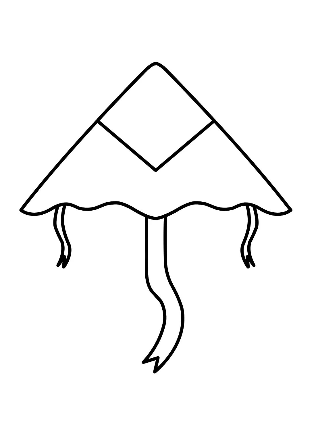 Kite Coloring Pages 16