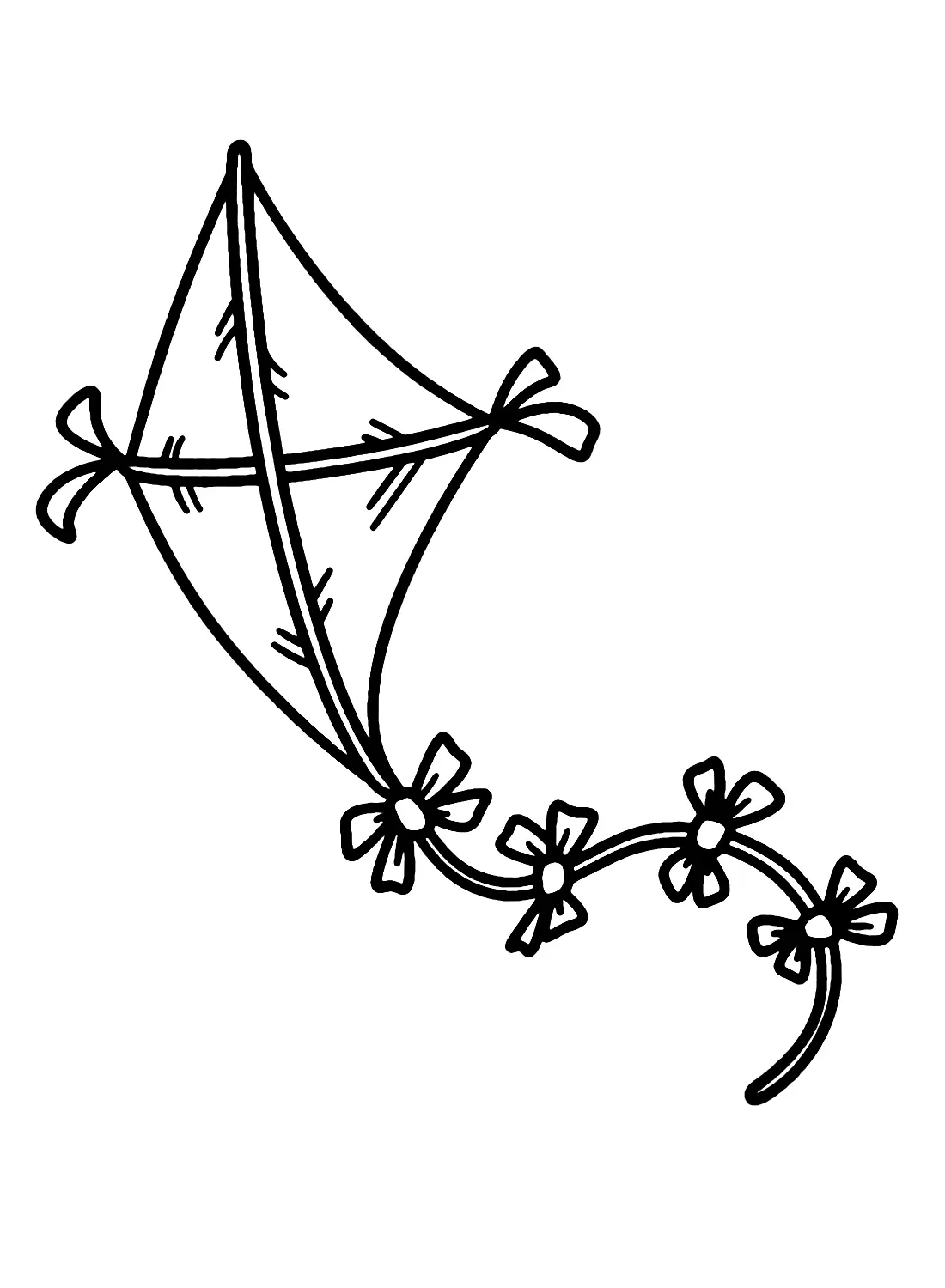Kite Coloring Pages 30