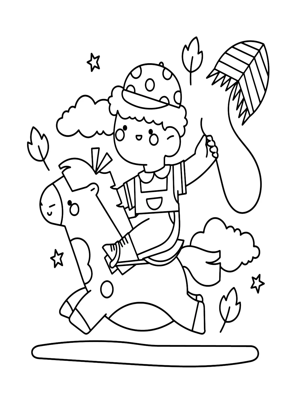 Kite Coloring Pages 31