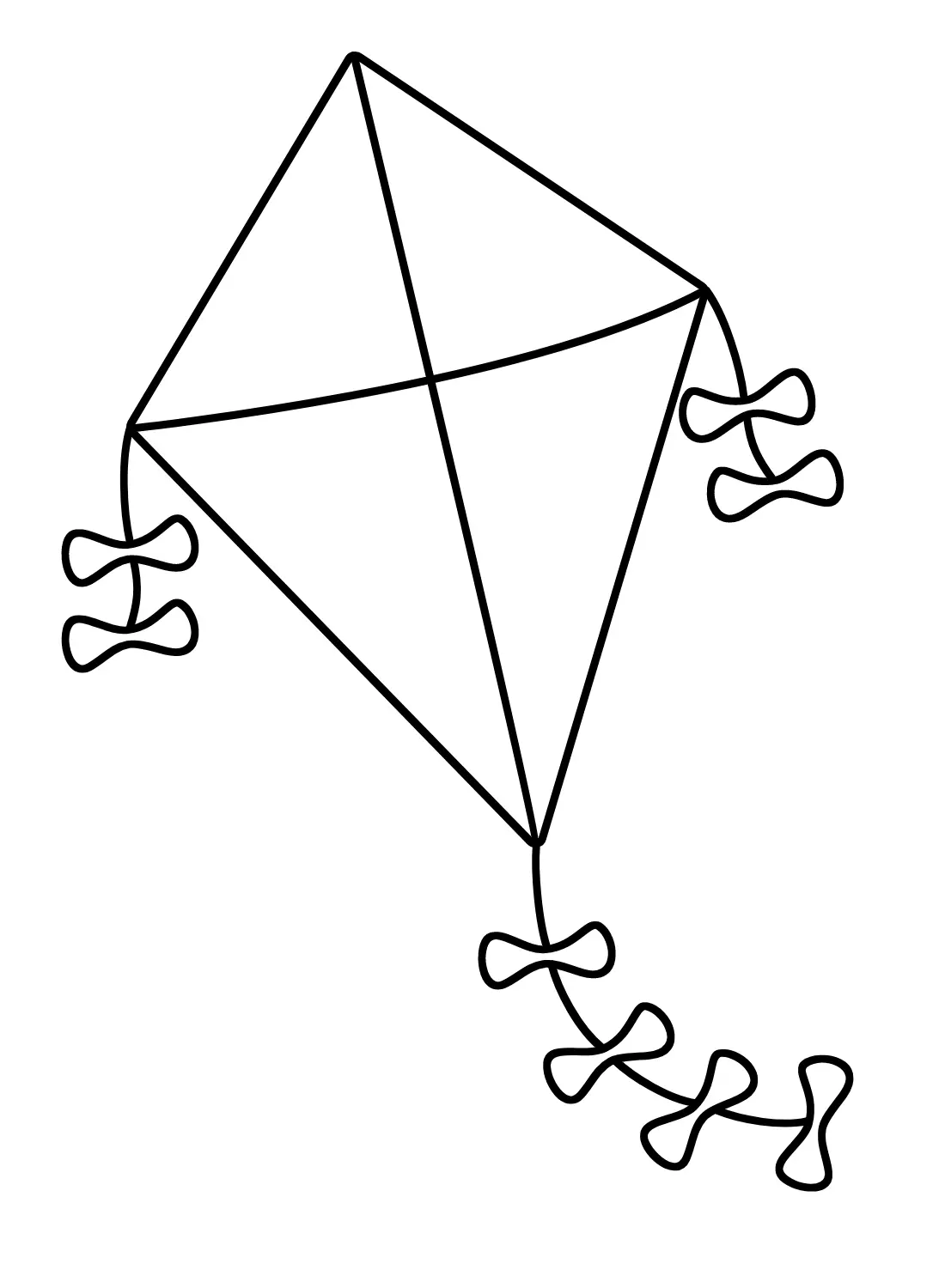 Kite Coloring Pages 33