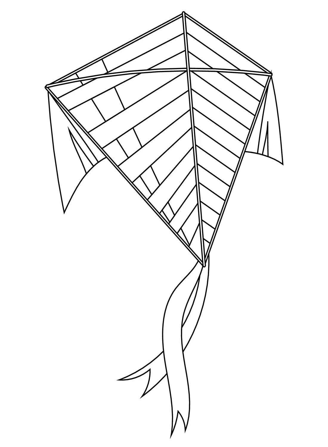Kite Coloring Pages 38