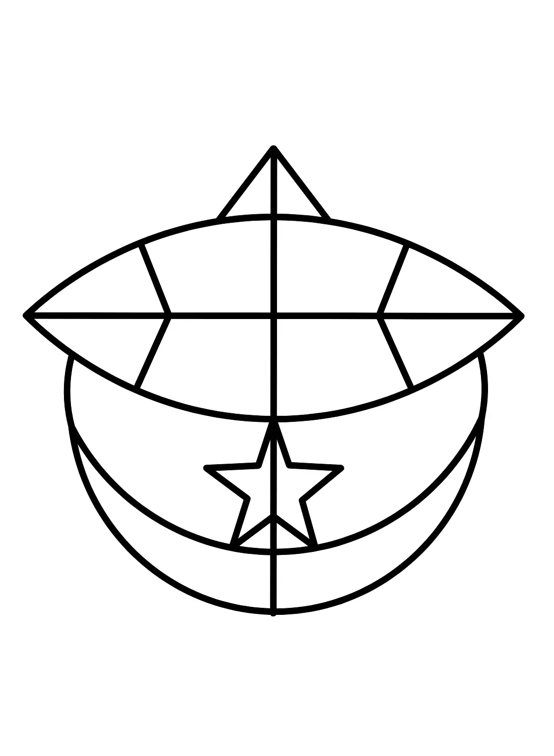 Kite Coloring Pages 5