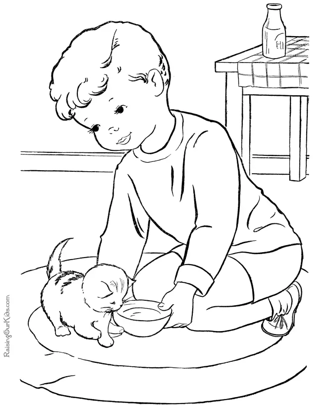 Ausmalbilder Kätzchen 26