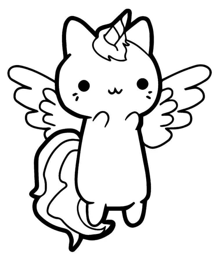 Kittycorn Ausmalbilder 16