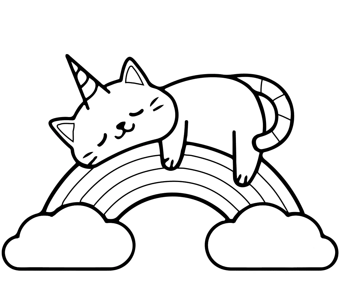 Kittycorn Ausmalbilder 8