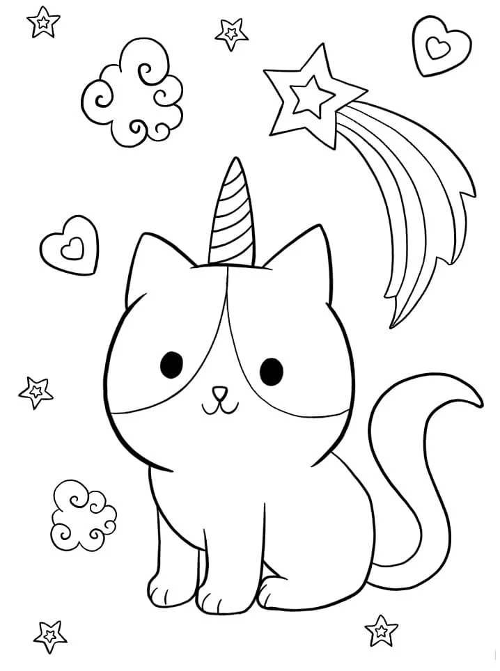 Kittycorn Ausmalbilder 9