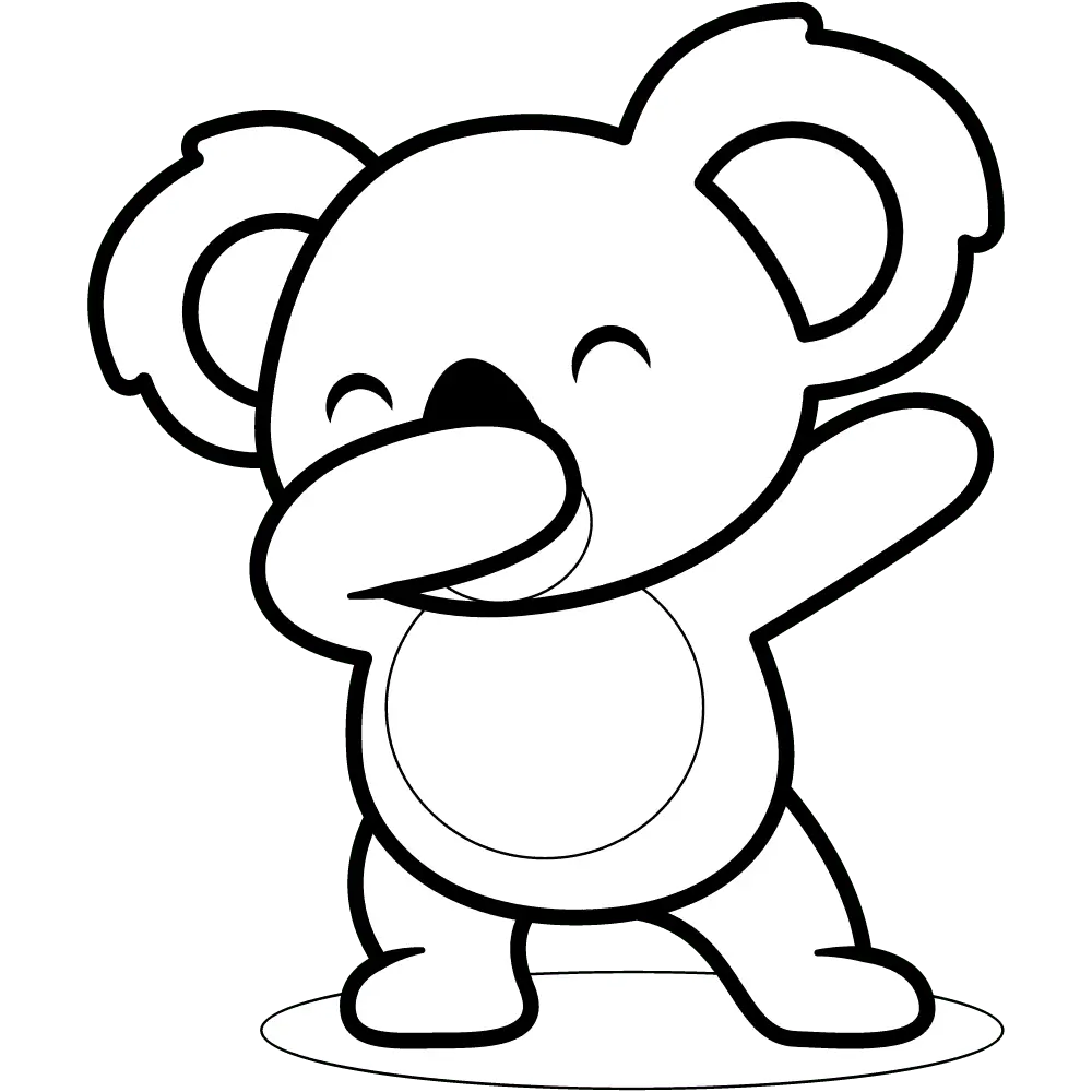 Koala Ausmalbilder 12