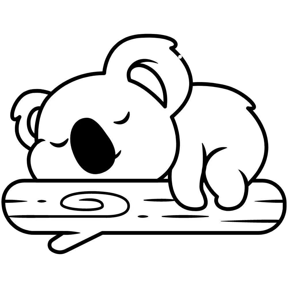 Koala Ausmalbilder 21