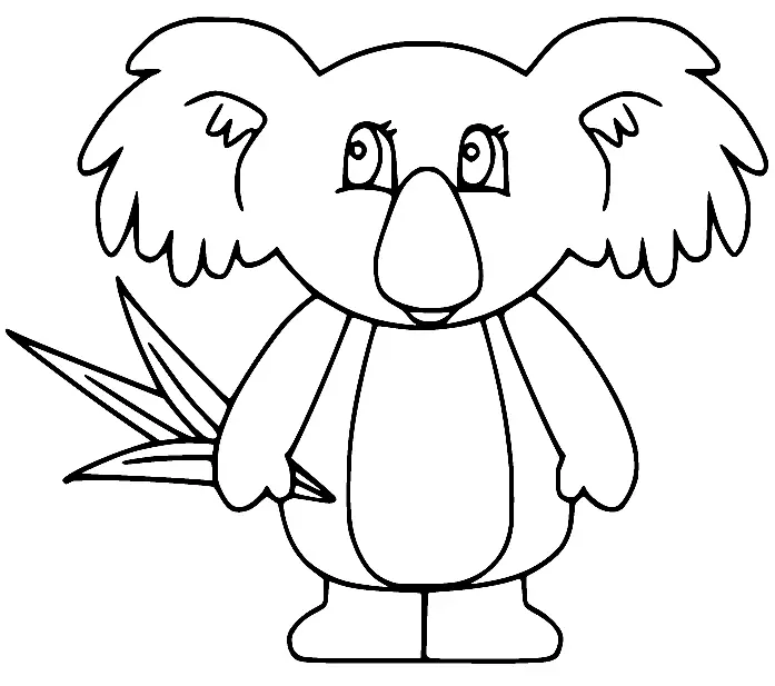 Koala Ausmalbilder 55