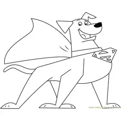 Krypto Ausmalbilder 3
