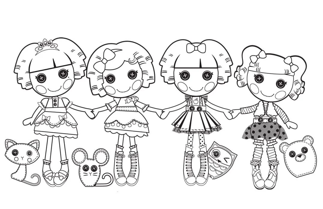 Lalaloopsy Coloring Pages