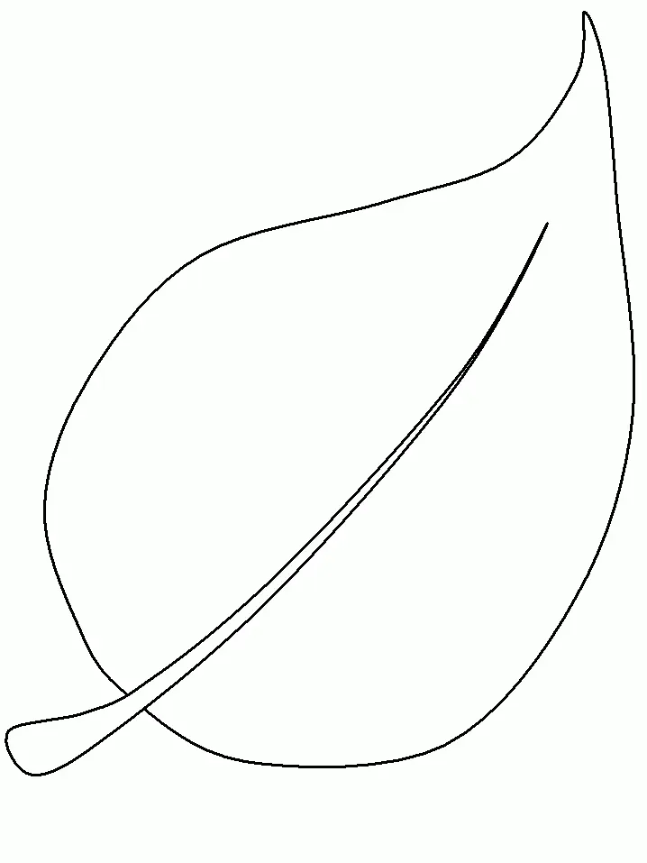 Leaf Coloring Pages 15