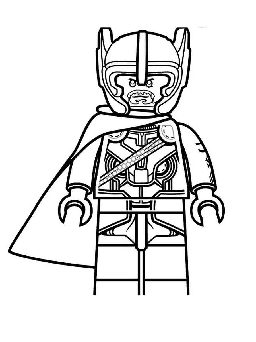 Lego Thor Ausmalbilder 20