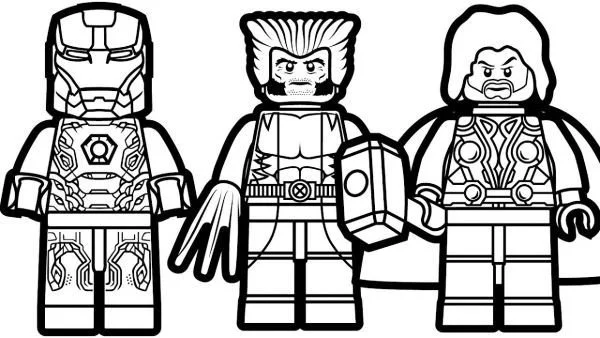 Lego Thor Ausmalbilder 9