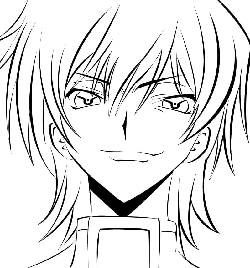 Lelouch vi Britannia Coloring Pages 2