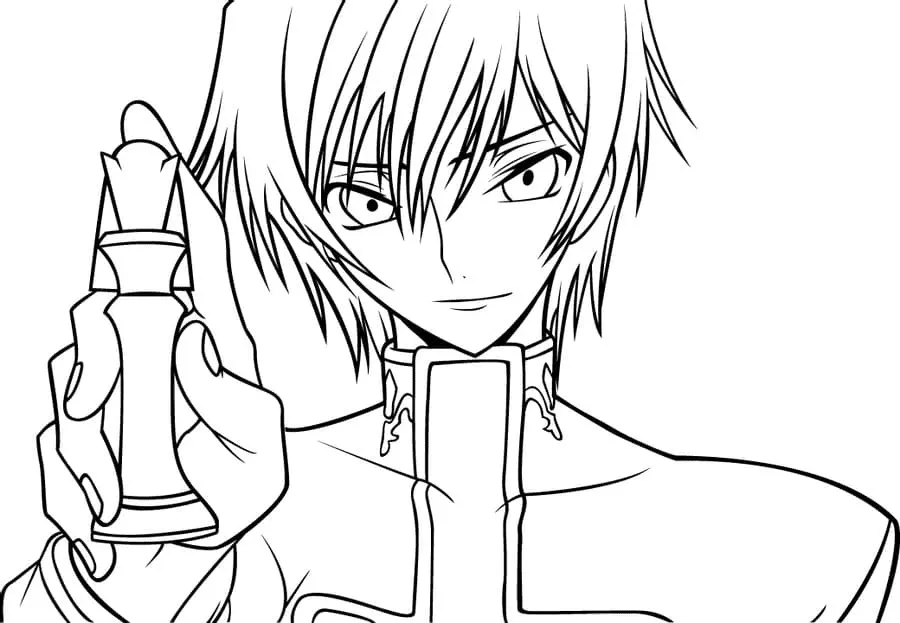 Lelouch vi Britannia Coloring Pages 5