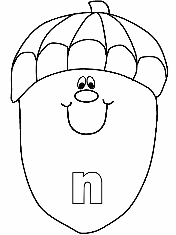 La Letra N Para Colorear 17