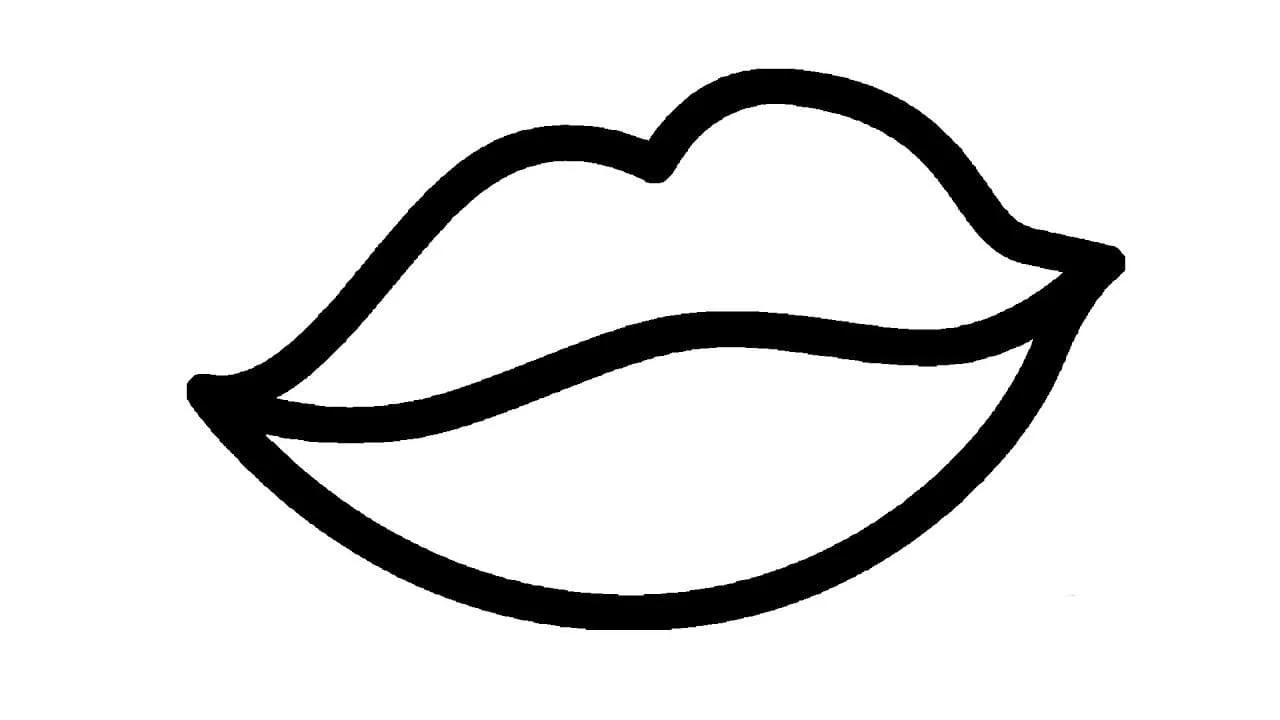 Labios Para Colorear 15