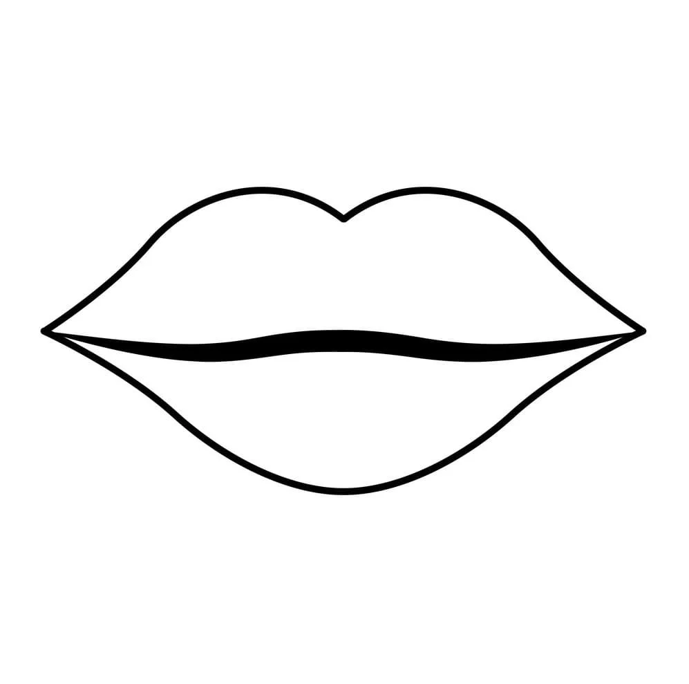 Labios Para Colorear 20