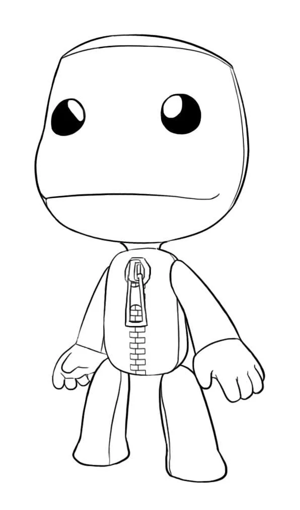 Little Big Planet Coloring Pages 27
