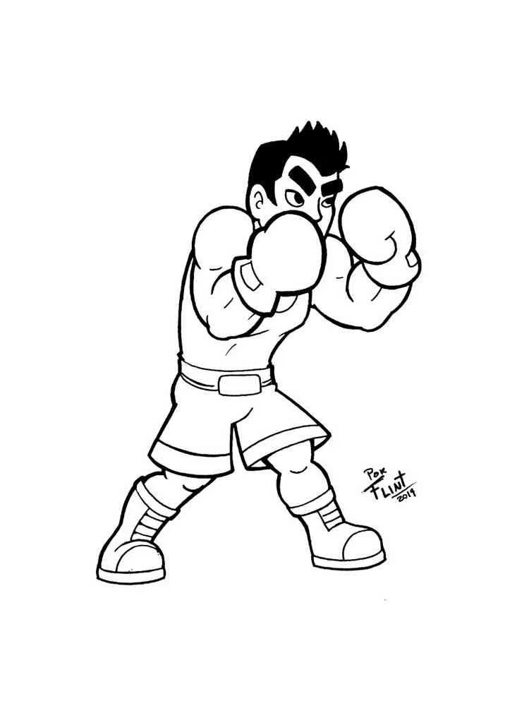 Little Mac Para Colorear 9