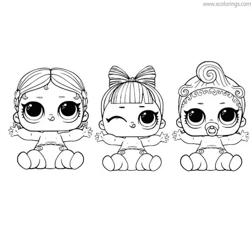 Desenhos de Lol Baby Para Colorir 3