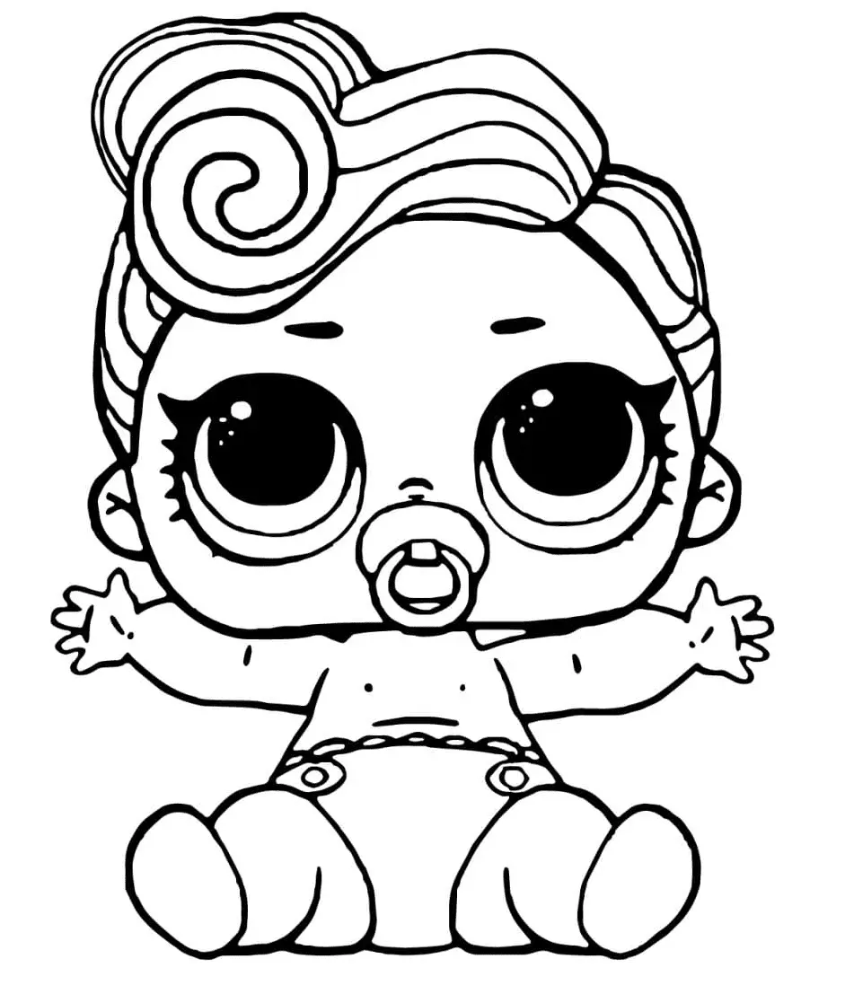 Desenhos de Lol Baby Para Colorir 32