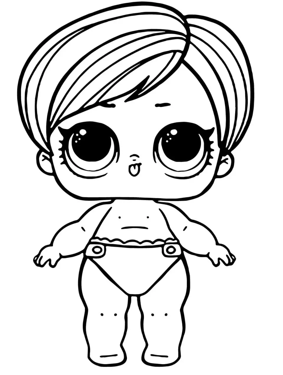 Desenhos de Lol Baby Para Colorir 40