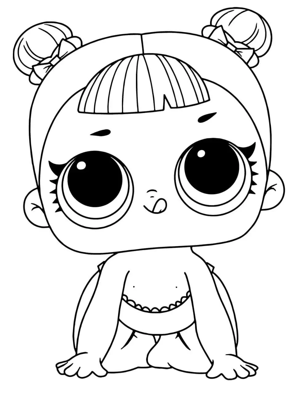 Desenhos de Lol Baby Para Colorir 5