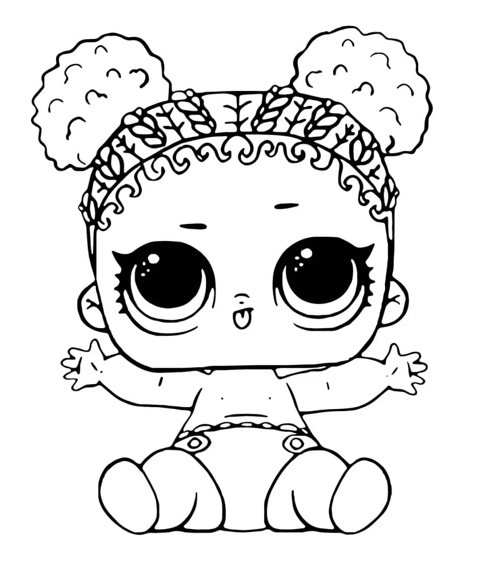 Desenhos de Lol Baby Para Colorir 7