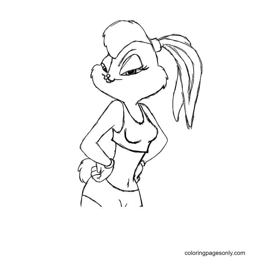 Lola Bunny Ausmalbilder