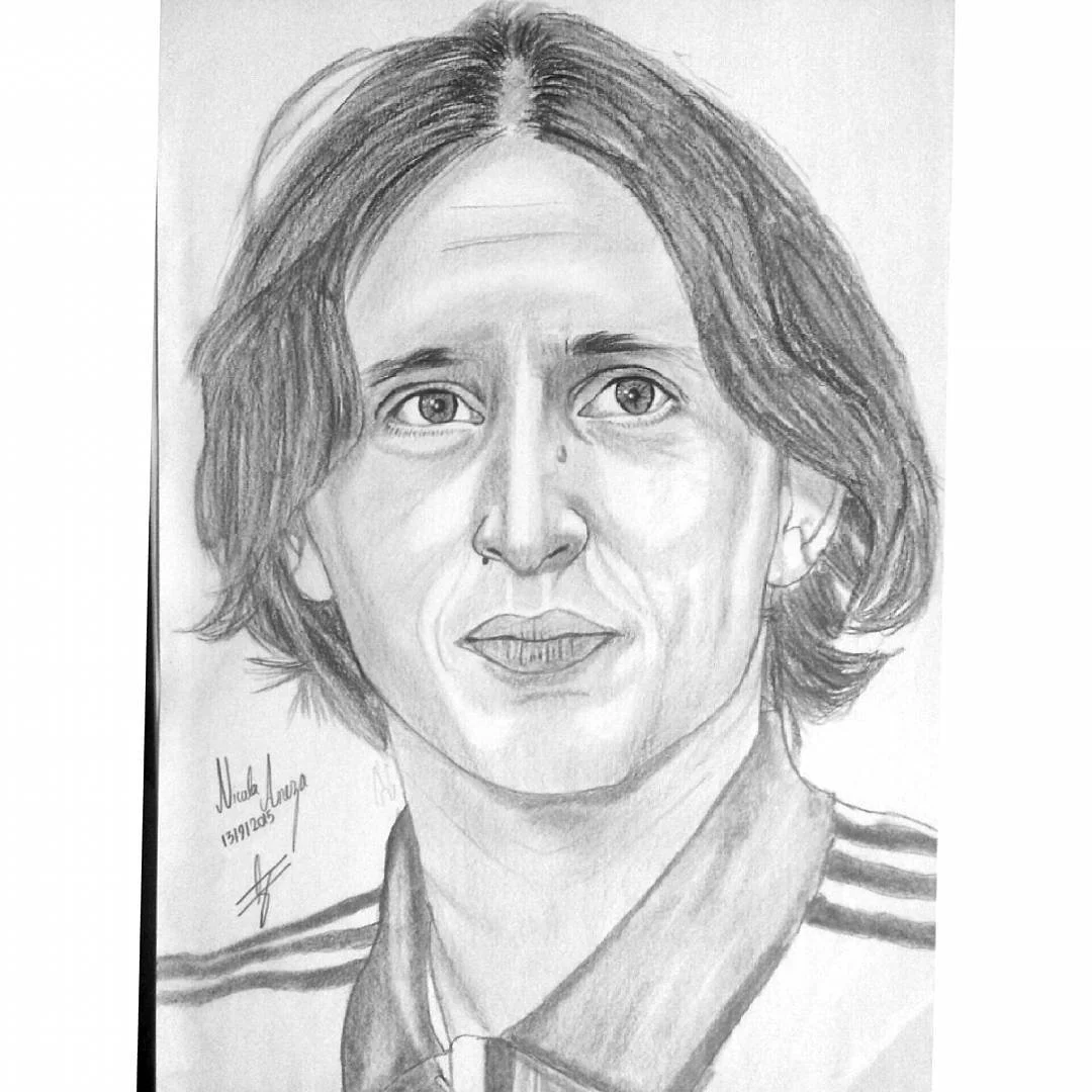 Ausmalbilder Luka Modric