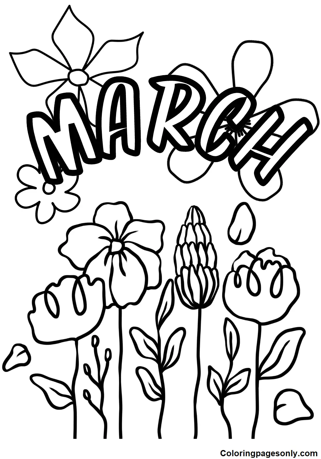March Coloring Pages 23