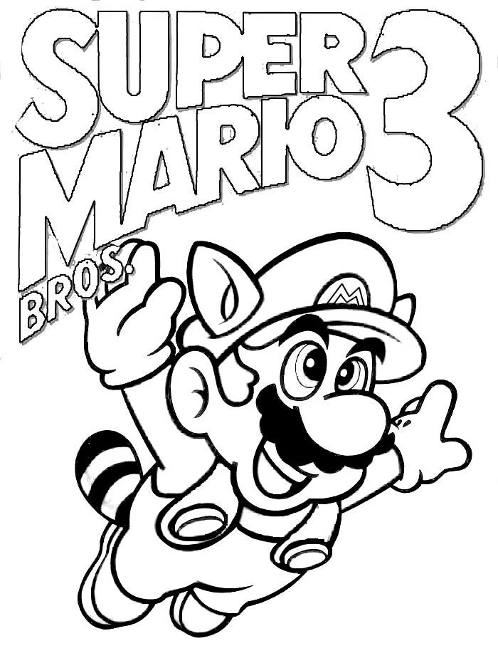 Mario and Luigi Coloring Pages 13