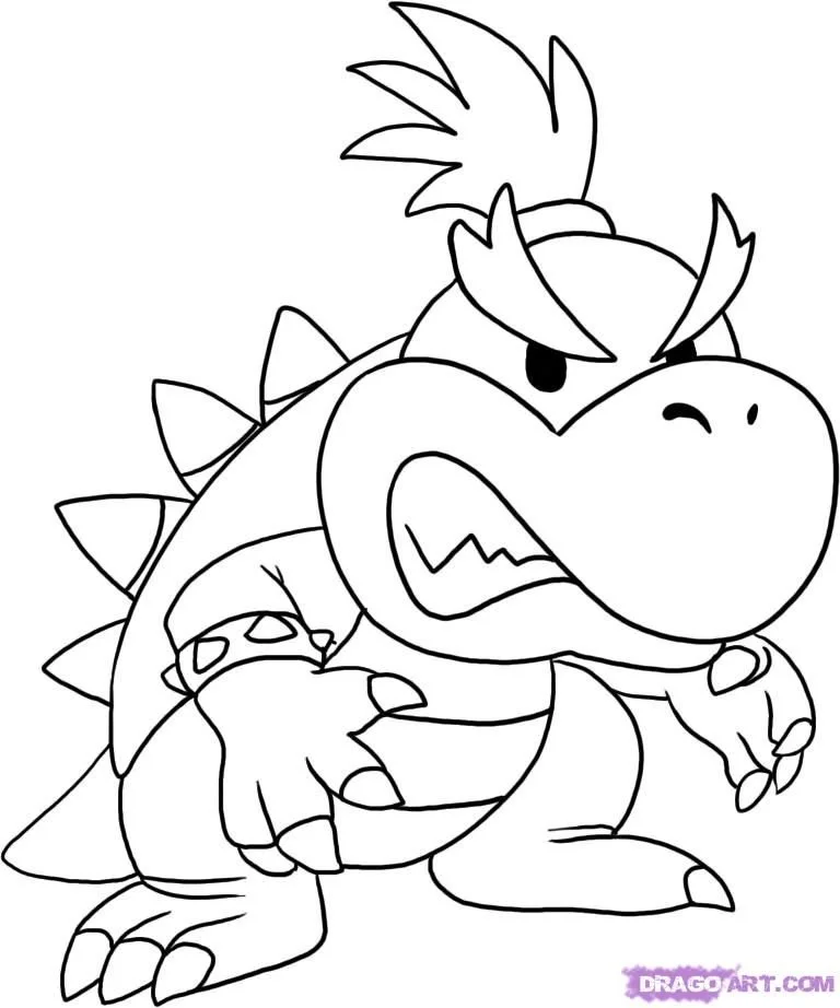 Mario and Luigi Coloring Pages 8