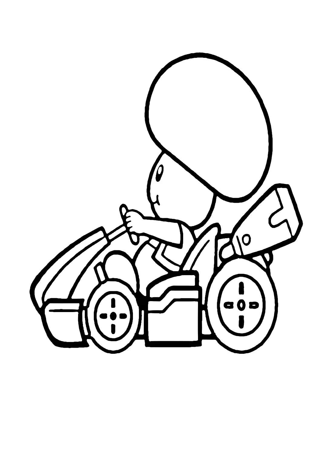Mario Kart Ausmalbilder