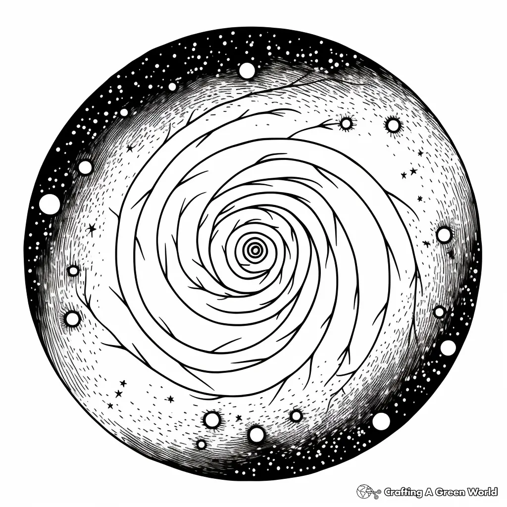 Milky Way Coloring Pages 1