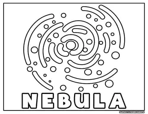 Milky Way Coloring Pages 20