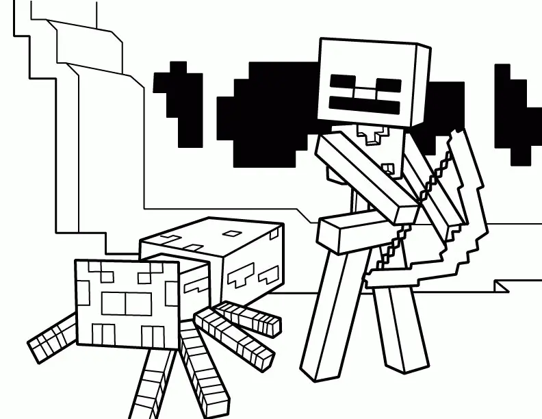 Minecraft Ausmalbilder 53