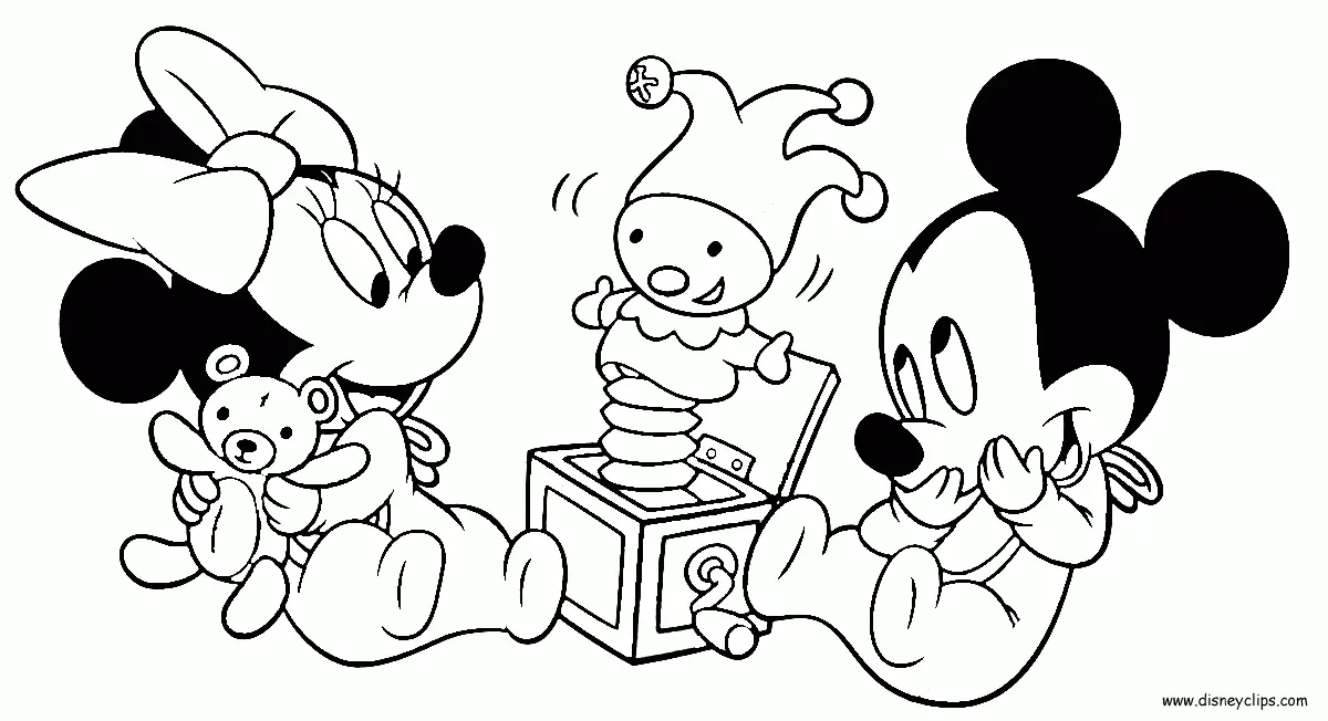Minnie Mouse Ausmalbilder 111