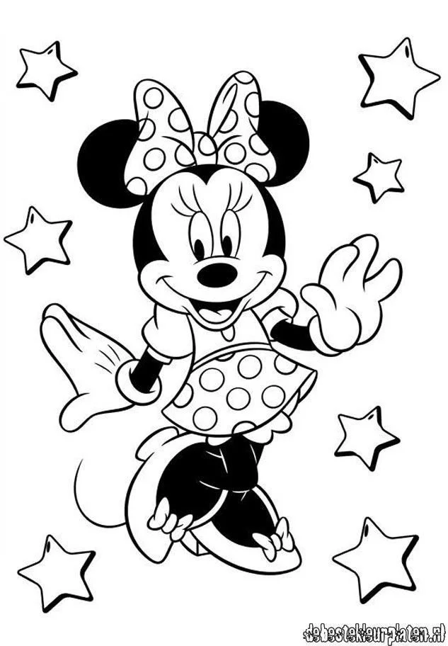 Minnie Mouse Ausmalbilder 12
