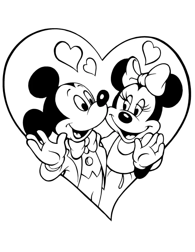 Minnie Mouse Ausmalbilder 14