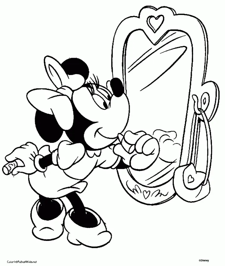 Minnie Mouse Ausmalbilder 21