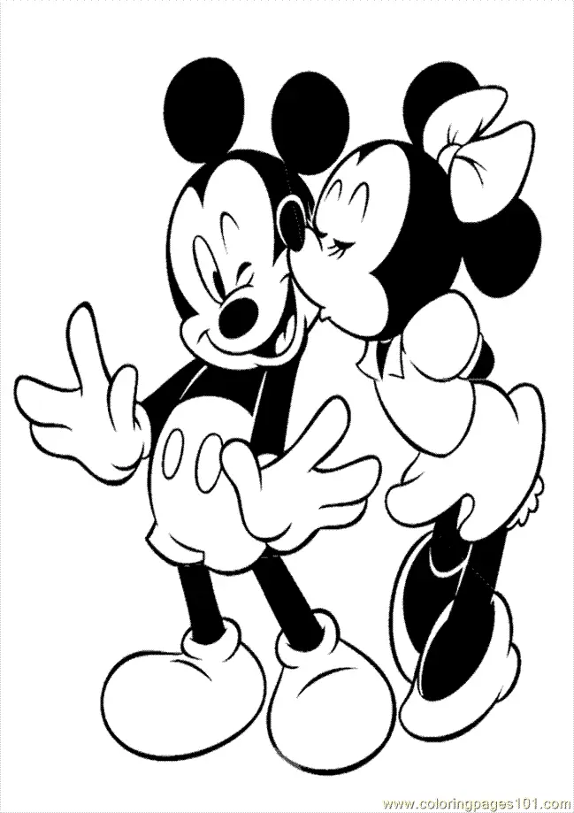 Minnie Mouse Ausmalbilder 35