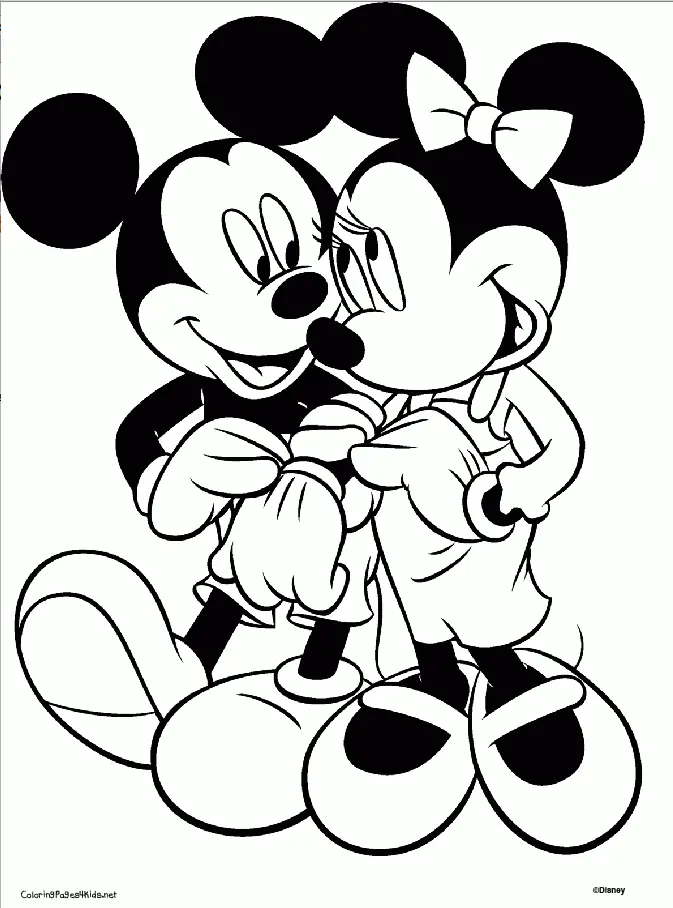 Minnie Mouse Ausmalbilder 5
