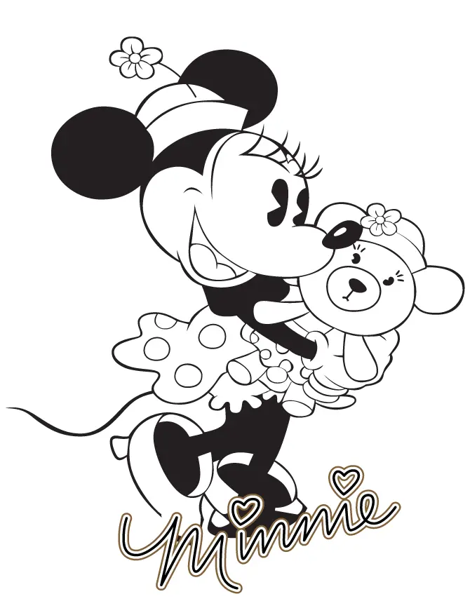 Minnie Mouse Ausmalbilder 71